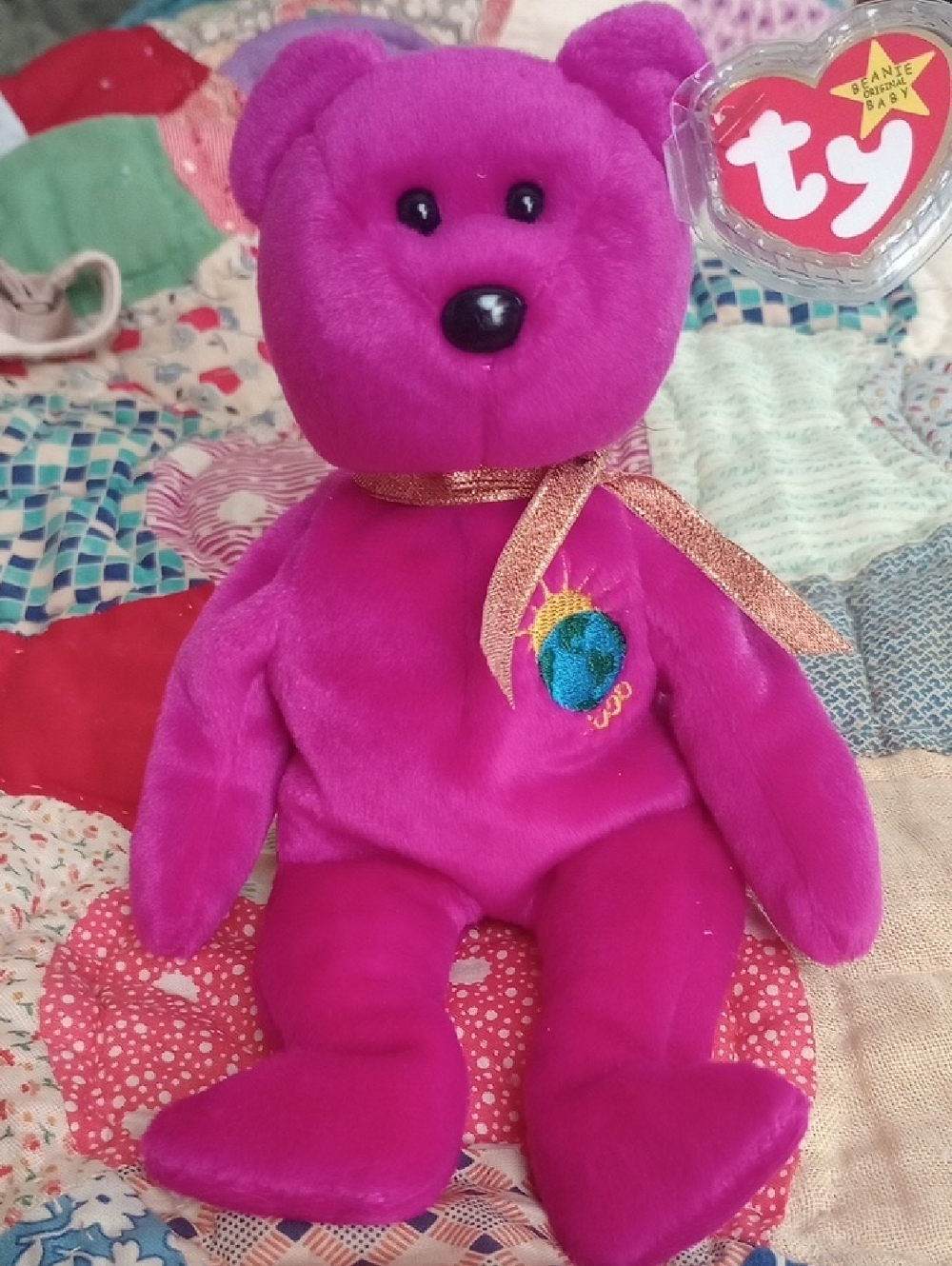 Bundle Only MNWT 2000 ORIGINAL TY BEANIE BABY "MILLENNIUM" 2000 Bear. - Picture 2 of 7